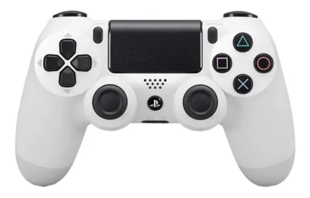 Controle Sem Fio Sony Playstation Dualshock 4 - Branco