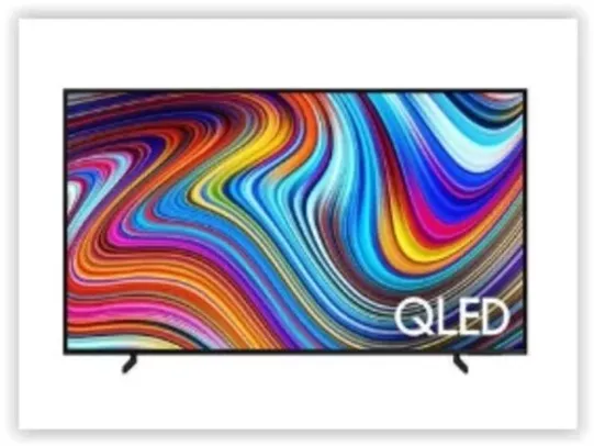 Smart TV Samsung 50 Polegadas, QLED 4K DUAL LED, 3 HDM ,2 USB, 60HZ, Modo Game, HDR - QN50Q60CAGXZD