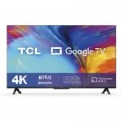 Smart TV TCL 50" LED 4K HDR 50P635 Wi-Fi Google Comando de Voz