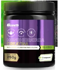 Creatina (250g) (Creapure®) - Growth Supplements | R$ 70