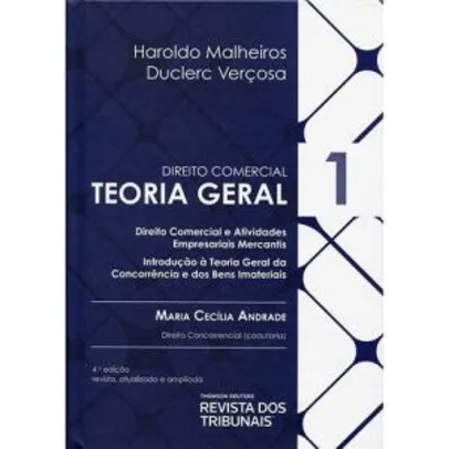 Livro - Teoria Geral: Coleção Direito Comercial - Vol.1 - Haroldo Malheiros E Duclerc Verçosa