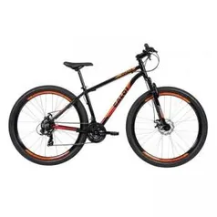 Mountain Bike Caloi Vulcan - Aro 29 - Freio a Disco Mecânico - Câmbio Traseiro Shimano - 21 Marchas