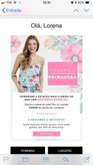 Até 20% off em toda coleção nova de primavera da Marisa