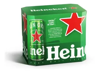 [Leva 5] Heineken Lata 250 Ml - 6 Unidades