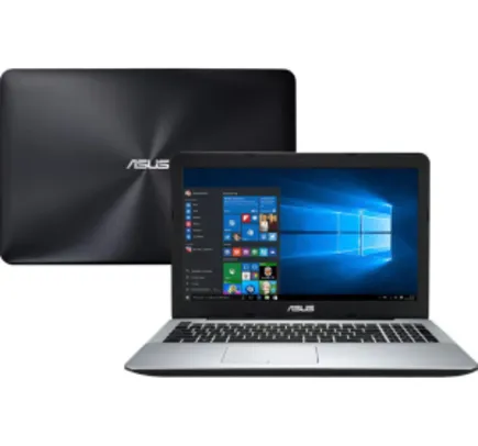 Notebook Asus X555UB Intel Core i5 6200U 15,6" 8GB HD 1 TB GeForce 940M (2 GB)