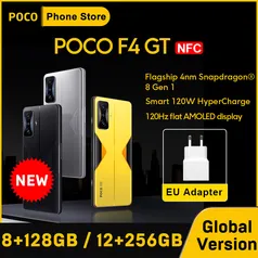 Novo Poco F4 GT Versão Global 8GB 128GB 5G NFC Smartphone 