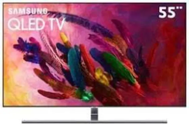 Smart TV QLED 55 UHD 4K Samsung QN55Q7FN | R$3.799
