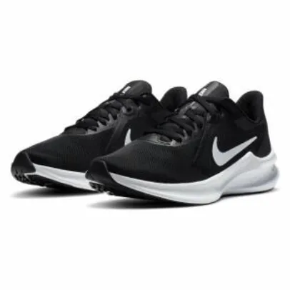 Tênis Nike Downshifter 10 Feminino - Preto e Branco | R$ 190