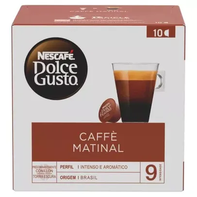 (REC) (Leve 3 Pague 2) Dolce Gusto Ndg Caffe Matinal 10 Caps 