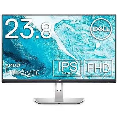 Monitor Dell 23.8” S2421HN Full HD com tela IPS, ComfortView, AMD FreeSync, 75Hz e 2 HDMI