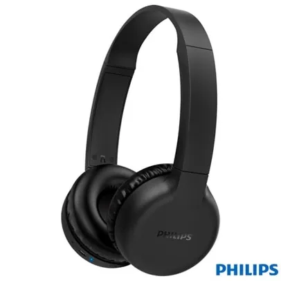 Fone De Ouvido Bluetooth Philips Tah1205Bk Preto Bateria De Até 15H