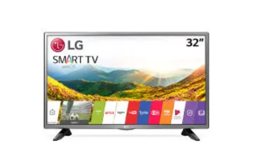 Smart TV LED HD 32" LG 32LJ600B com Conversor Digital 2 HDMI 1 USB WebOS 3.5 Wi-Fi Integrado