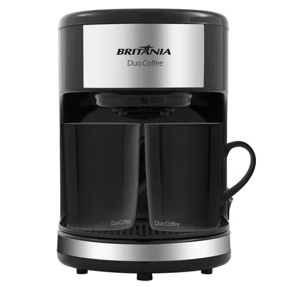 [Outlet] Cafeteira Britânia Duo Coffee Base Antiderrapante 450W - 220v