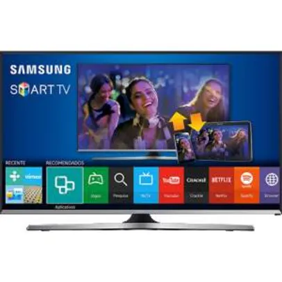 [AMERICANAS] Smart TV LED 40" Samsung UN40J5500AGXZD Full HD com Conversor Digital 3 HDMI 2 USB Wi-Fi 120Hz  - R$1619