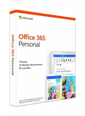 Pacote Microsoft Office 365 Personal + 1 tera de armazenamento na Nuvem - 1 Ano
