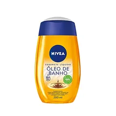 [REC] NIVEA Sabonete Líquido Óleo de Banho 200ml - Com 55% de óleos naturais