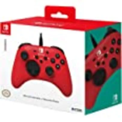 Nintendo Switch HORIPAD Wired Controller (Red) by HORI - Licensed by Nintendo 