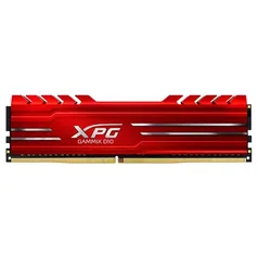 Memória DDR4 XPG Gammix D10, 8GB, 3200MHz CL16, Vermelho 