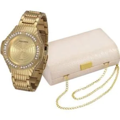 [SHOPTIME] Kit Relógio Feminino Mondaine Analógico Fashion 69216lpmvde1k1 - R$99