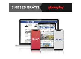 Assine "O Globo" e ganhe 3 Meses grátis de GloboPlay - R$7,90