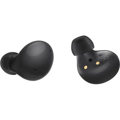 Fone de Ouvido Bluetooth Samsung Galaxy Buds2 Branco com Preto Com Cancelamento de Ruído