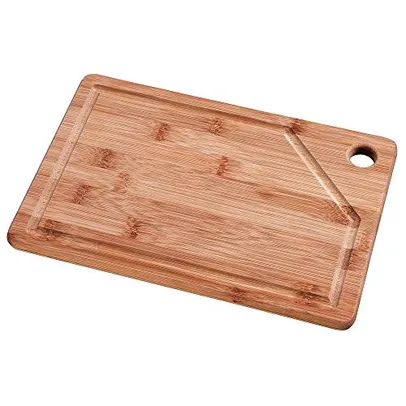 [SUPER R$18,79] Tábua Retangular Bamboo Mor 30cm x 20cm