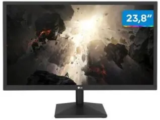 [Clube da Lu + APP + 1x] Monitor para PC LG 24MK430H 23,8” LED IPS - Full HD HDMI | R$636