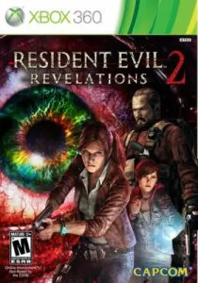 Game Resident Evil Revelations 2 - Xbox 360 - Mídia Digital (todos os eps) | R$8