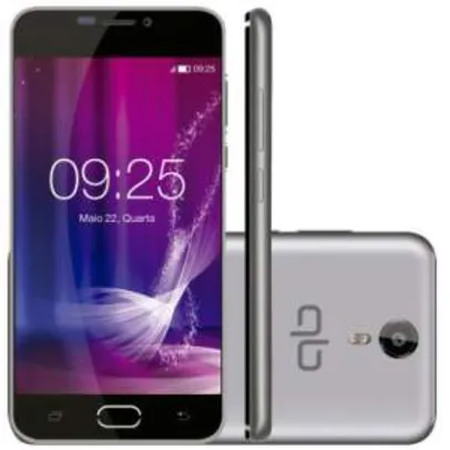 Smartphone Qbex FLIX -  Dual Chip, 4G, Tela 5" IPS,  por R$ 279