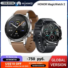 Smartwatch HONOR MagicWatch 2 46MM, Bluetooth 5.1, 14 Dias de Bateria, Ligação