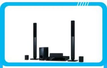 [Submarino] Home Theater Blu-Ray 3D LG BH6430P 1000W 5.1 Canais com HDMI