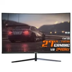 Monitor Gamer Duex, 27 Pol, Curvo, Full HD, VA, 240Hz, 1ms, FreeSync, HDMI/DP, DX270ZG