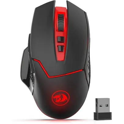 Redragon M690-1 Mouse de jogo sem fio com DPI Shifting