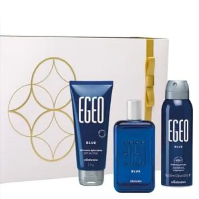 Kit Presente Egeo Blue Natal Boticário - R$ 140