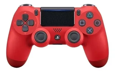 Controle Joystick Playstation Dualshock 4 Magma Red Sony