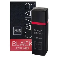 Perfume Importado Paris Elysees Eau De Toilette Masculino  Black Caviar for Men 100ml