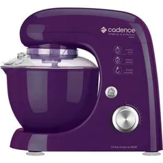 Batedeira Cadence Planetário Orbital 8 Velocidades 3L Roxa ou Amarela - 400W - R$176