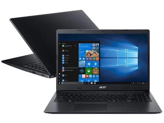 [Cliente ouro] Notebook Acer Aspire 3 A315-23-R0LD AMD Ryzen 5 - 12GB 1TB 15,6” Windows 10 - R$3151
