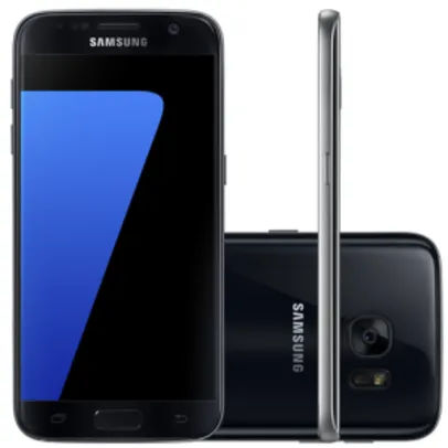 [Carrefour] Smartphone Samsung Galaxy S7 SM-G930 32Gb Preto 4G Tela 5,1" Câmera 12MP Android 6.0 - R$2399