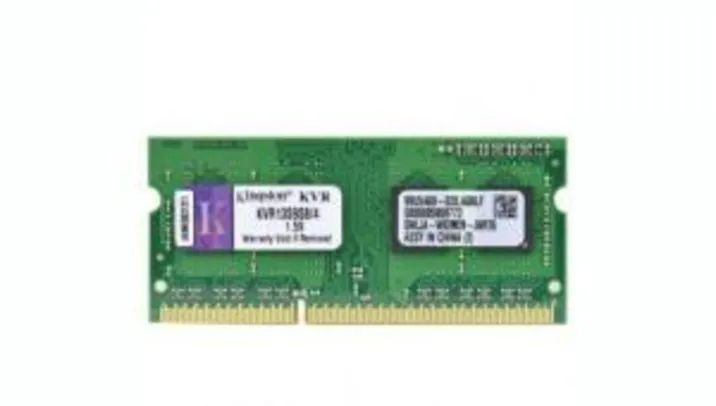 Memória RAM 4GB DDR3 Notebook