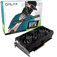 Placa de Vídeo RTX 3060 TI GDDR6X Galax GeForce 1-Click OC Plus LHR 8GB  256 bits - 36ISM6MD4CPC