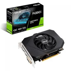 Placa de Vídeo ASUS Phoenix GeForce GTX 1650 OC, 4GB GDDR6 R$1339