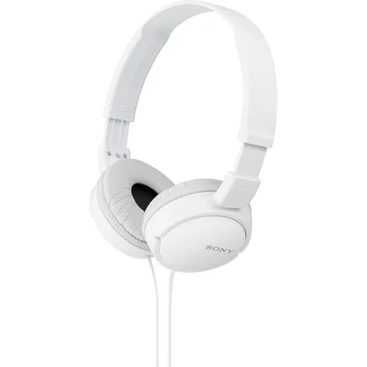 Fone de Ouvido Sony P2 Branco MDR-ZX110