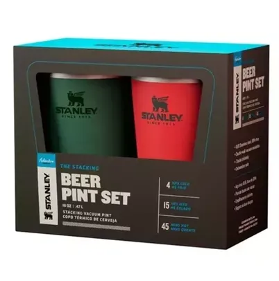 [AME R$201,96] 2 COPOS SEM TAMPA Stanley  473ML