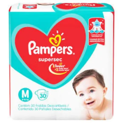 [Campinas e Região - Supermercado Dalben] Fralda Pampers SuperSec - R$18