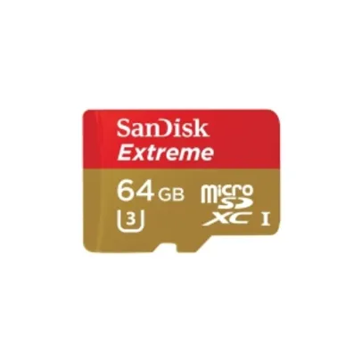Cartão de Memória SanDisk Extreme 64GB - R$ 228,90