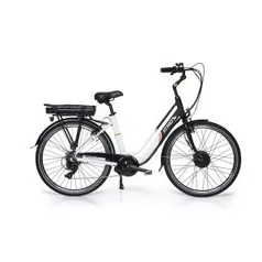 [AME por 2.889,28] Bicicleta Elétrica Atrio Barcelona Aro 26 250W Preto/Branco – BI183