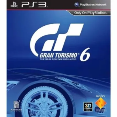 Jogo Ps3 Gran Turismo 6 R$29,00
