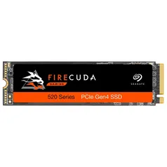 SSD Seagate FireCuda 520, 2TB, M.2, PCIe 4.0, NVMe - 5000Mb/s