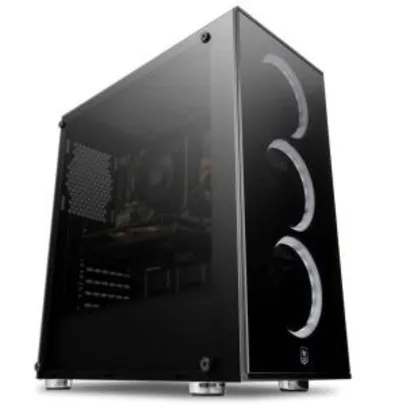 Computador Pichau Gamer, Ryzen 5 3500x, Radeon RX 5500 XT 4GB OC, 8GB DDR4, HD 1TB, 500W, Pouter II | R$3.717